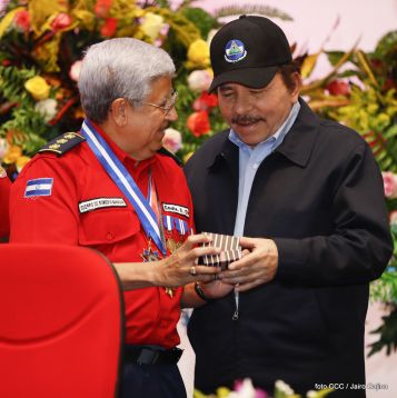 Acto del 38 aniversario del Ministerio de Gobernación