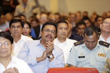 Acto del 38 aniversario del Ministerio de Gobernación