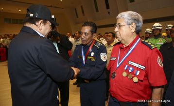 Acto del 38 aniversario del Ministerio de Gobernación