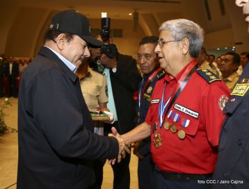 Acto del 38 aniversario del Ministerio de Gobernación