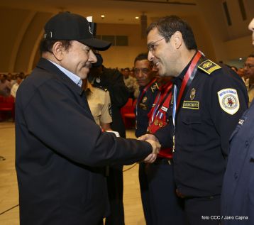 Acto del 38 aniversario del Ministerio de Gobernación