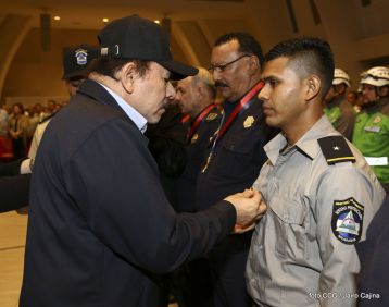 Acto del 38 aniversario del Ministerio de Gobernación