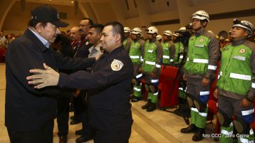 Acto del 38 aniversario del Ministerio de Gobernación