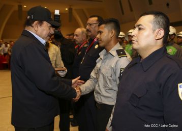 Acto del 38 aniversario del Ministerio de Gobernación