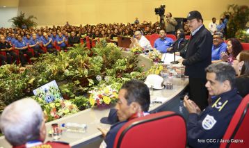 Acto del 38 aniversario del Ministerio de Gobernación