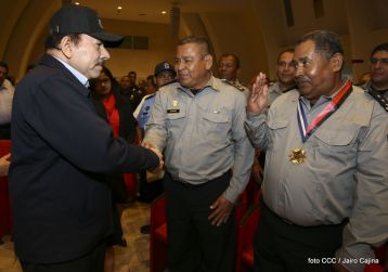 Acto del 38 aniversario del Ministerio de Gobernación