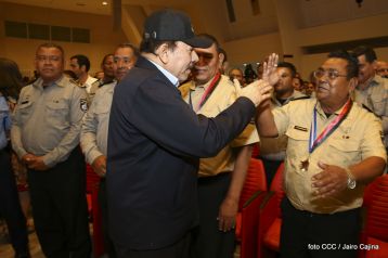 Acto del 38 aniversario del Ministerio de Gobernación