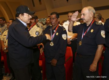 Acto del 38 aniversario del Ministerio de Gobernación