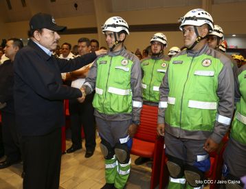 Acto del 38 aniversario del Ministerio de Gobernación