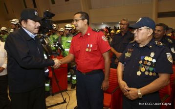 Acto del 38 aniversario del Ministerio de Gobernación