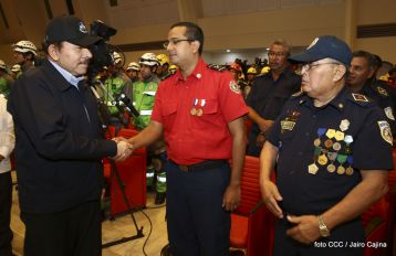 Acto del 38 aniversario del Ministerio de Gobernación