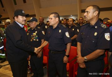 Acto del 38 aniversario del Ministerio de Gobernación