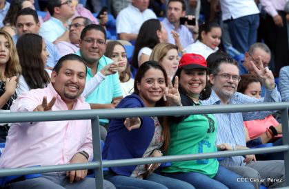 Histórica inauguración de moderno Estadio Nacional de Béisbol "Dennis Martínez"