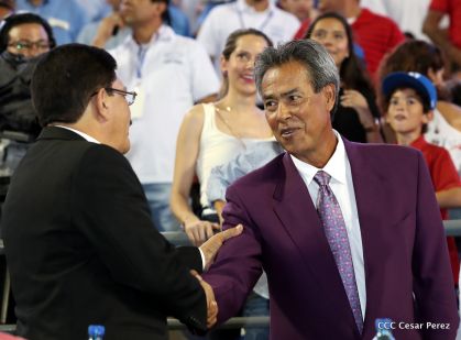 Histórica inauguración de moderno Estadio Nacional de Béisbol "Dennis Martínez"