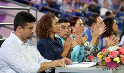 Histórica inauguración de moderno Estadio Nacional de Béisbol "Dennis Martínez"