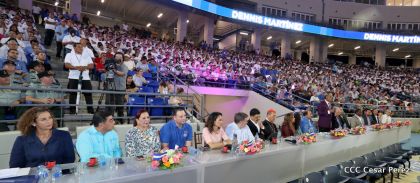 Histórica inauguración de moderno Estadio Nacional de Béisbol "Dennis Martínez"