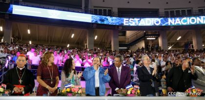 Histórica inauguración de moderno Estadio Nacional de Béisbol "Dennis Martínez"