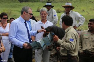 Comisario de Desarrollo UE en visita a Nicaragua