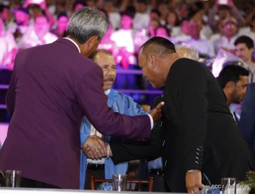 Histórica inauguración de moderno Estadio Nacional de Béisbol "Dennis Martínez"