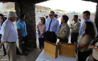 Comisario de Desarrollo UE en visita a Nicaragua