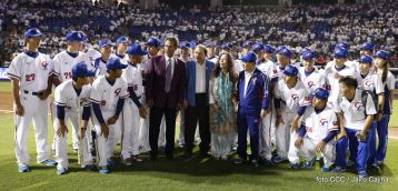 Histórica inauguración de moderno Estadio Nacional de Béisbol "Dennis Martínez"