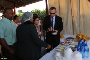 Comisario de Desarrollo UE en visita a Nicaragua