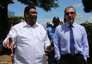 Comisario de Desarrollo UE en visita a Nicaragua
