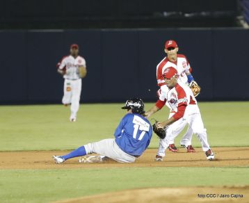 Juego inaugural de la Liga Profesional de Béisbol en nuevo Estado Nacional "Dennis Martínez"