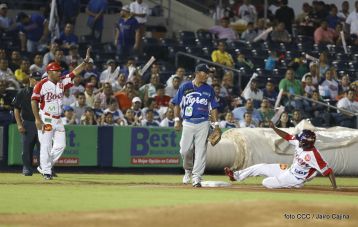 Juego inaugural de la Liga Profesional de Béisbol en nuevo Estado Nacional "Dennis Martínez"