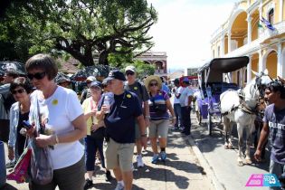 Arribo de crucero Coral Princess a San Juan del Sur