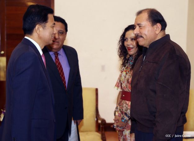 Presidente Daniel recibe Cartas Credenciales de 4 nuevos Embajadores