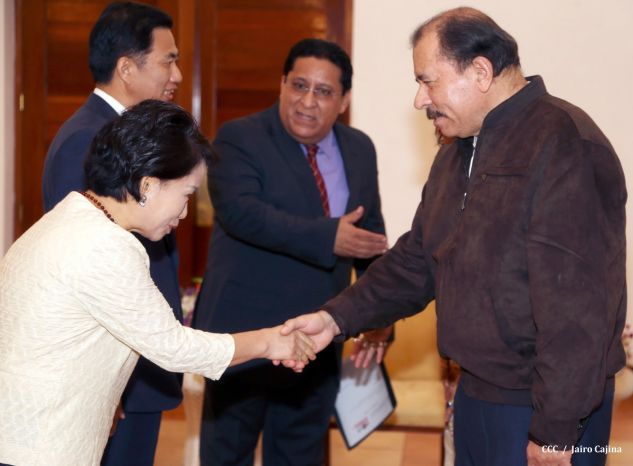 Presidente Daniel recibe Cartas Credenciales de 4 nuevos Embajadores