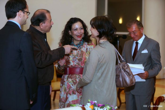 Presidente Daniel recibe Cartas Credenciales de 4 nuevos Embajadores