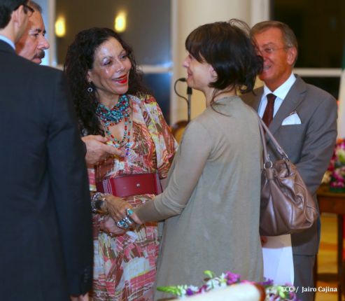 Presidente Daniel recibe Cartas Credenciales de 4 nuevos Embajadores