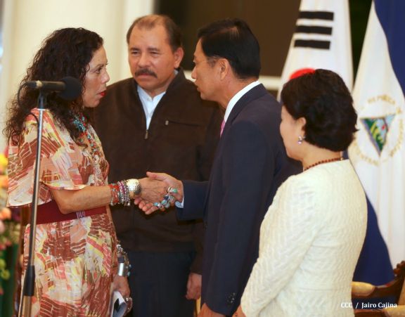 Presidente Daniel recibe Cartas Credenciales de 4 nuevos Embajadores