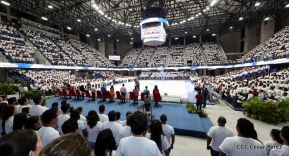 Inauguración del Polideportivo Alexis Argüello