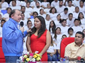 Inauguración del Polideportivo Alexis Argüello