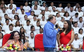 Inauguración del Polideportivo Alexis Argüello