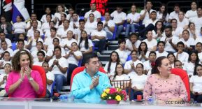 Inauguración del Polideportivo Alexis Argüello
