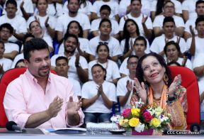 Inauguración del Polideportivo Alexis Argüello