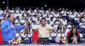 Inauguración del Polideportivo Alexis Argüello