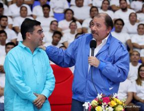 Inauguración del Polideportivo Alexis Argüello
