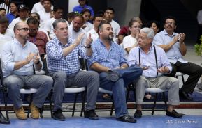 Inauguración del Polideportivo Alexis Argüello