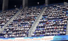 Inauguración del Polideportivo Alexis Argüello