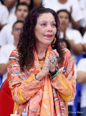 Inauguración del Polideportivo Alexis Argüello