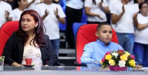 Inauguración del Polideportivo Alexis Argüello