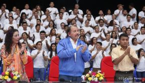 Inauguración del Polideportivo Alexis Argüello