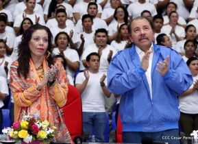 Inauguración del Polideportivo Alexis Argüello