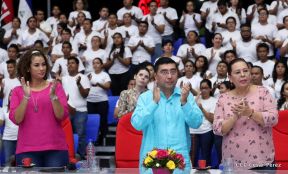 Inauguración del Polideportivo Alexis Argüello