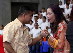 Inauguración del Polideportivo Alexis Argüello